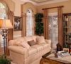 Living Room Rennovation Includes Furniture, Fabrics, Custom Window Treatments and Accessories; Marietta, Georgia