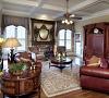 Complete family room design in St. Marlos Country Club, Duluth. 