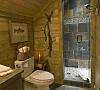 Four Bear Lodge; Lake Burton, GA - Boys Bathroom